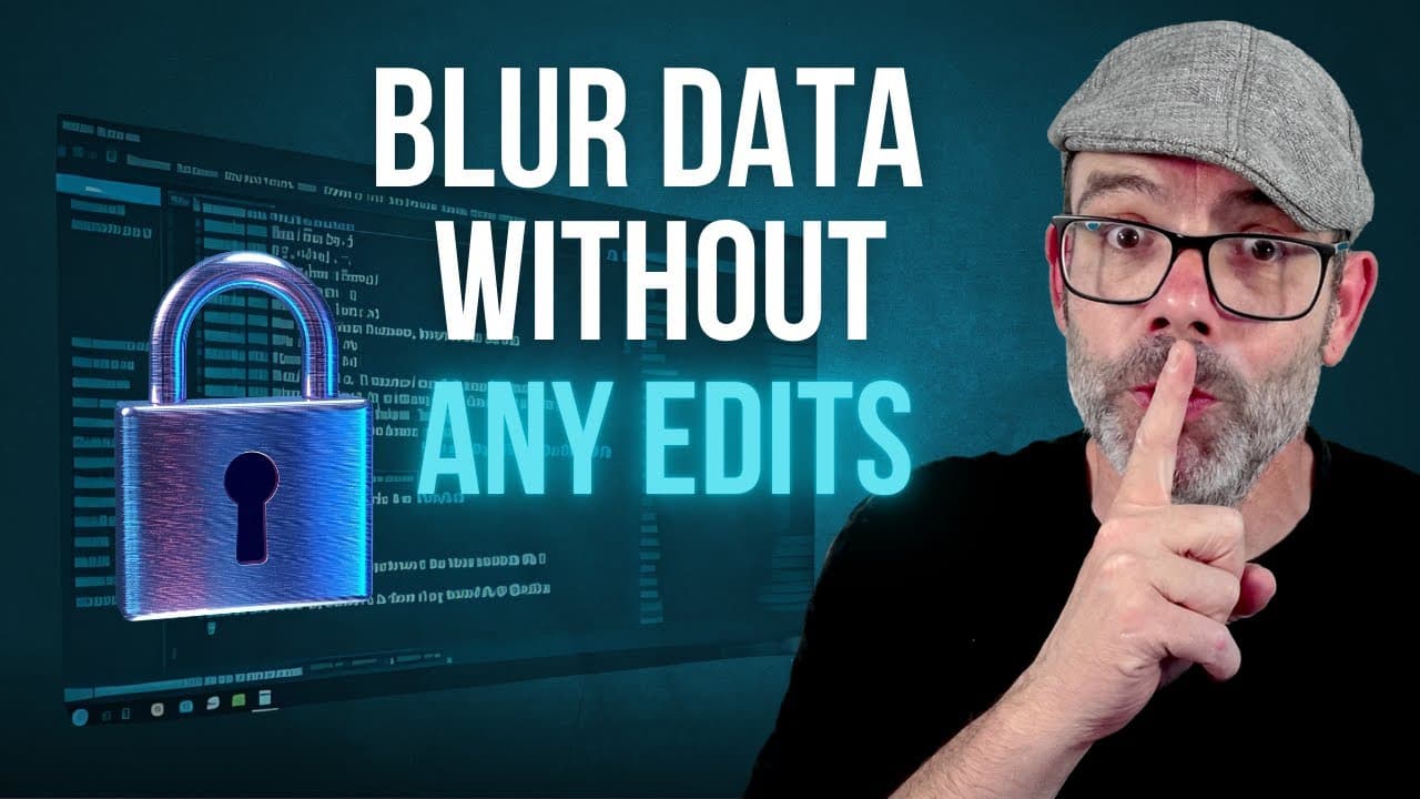 How to hide personal info while sharing your screen