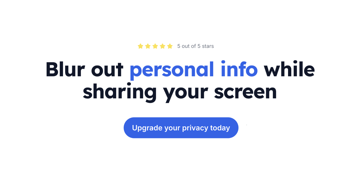 Safe Screen Share product image